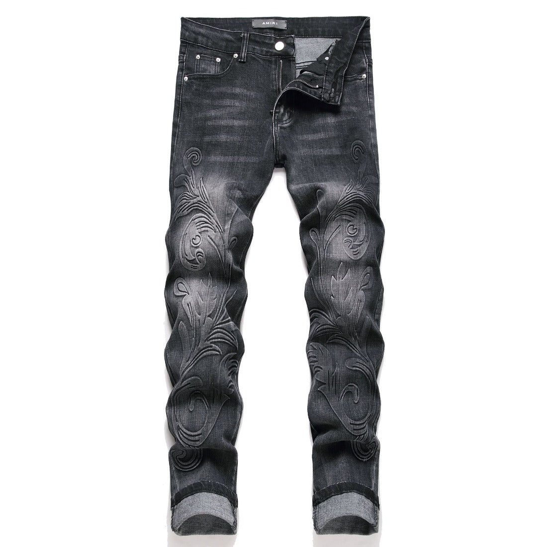 Amiri Jeans Embossing Stretch Jeans