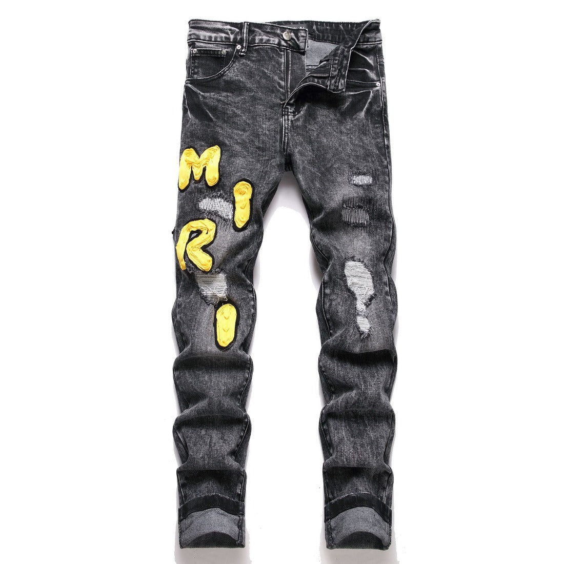Amiri Jeans Ripped Stretch Jeans