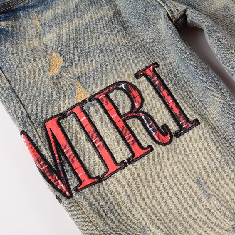 Amiri Jeans High Street Distressed#888