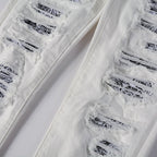 Amiri Jeans Casual Hip Hop Slim Jeans Men