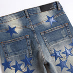 Amiri Jeans Stars Ripped Jeans