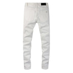 Amiri Jeans Casual Hip Hop Slim Jeans Men