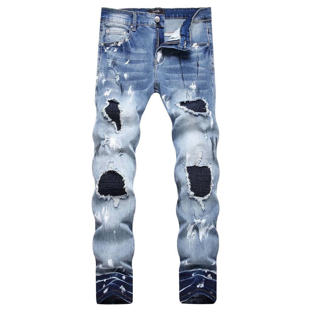 Amiri Jeans Ripped Stretch Jeans
