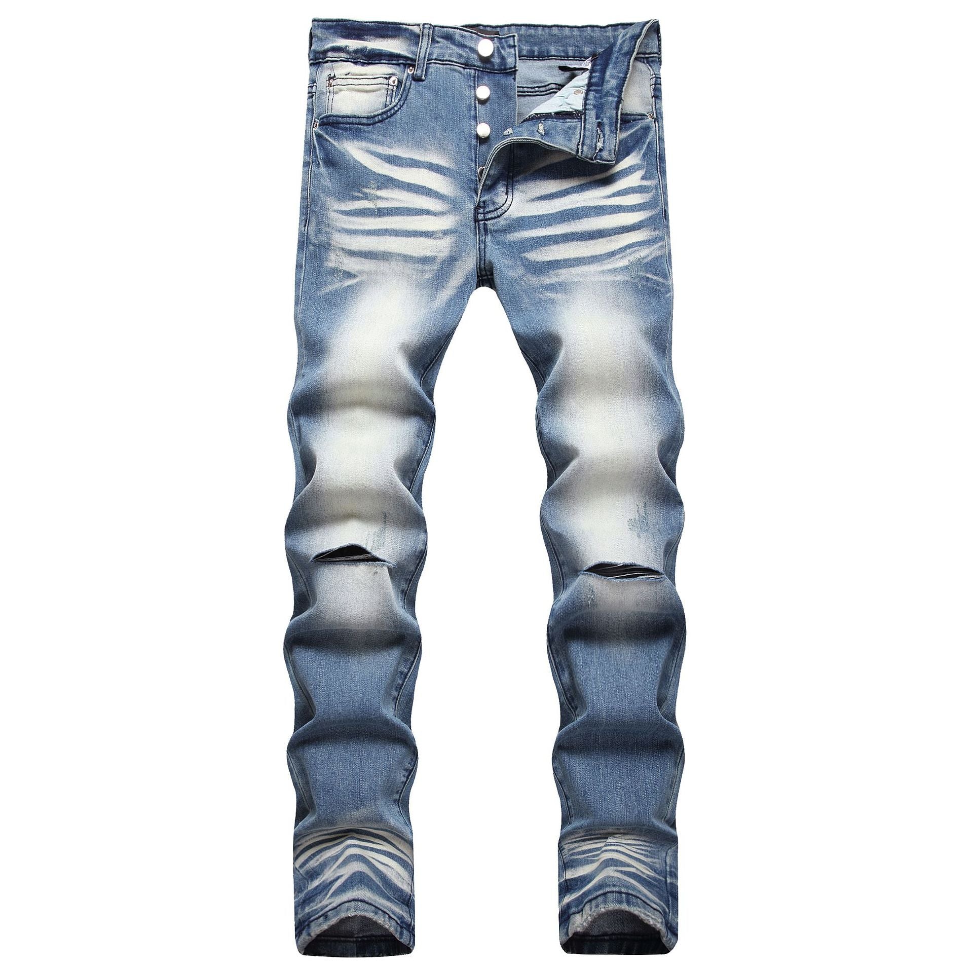 Amiri Jeans Ripped Stretch Jeans