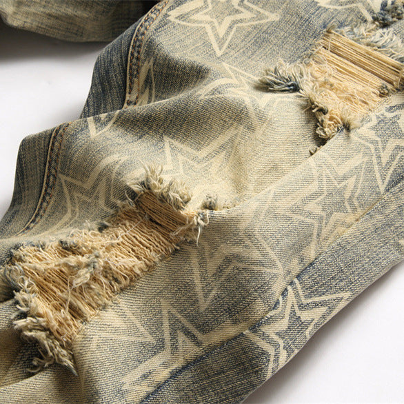 Amiri Jeans Ripped Stretch Jeans