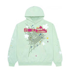 Sp5der Sp5 Mint Hoodie