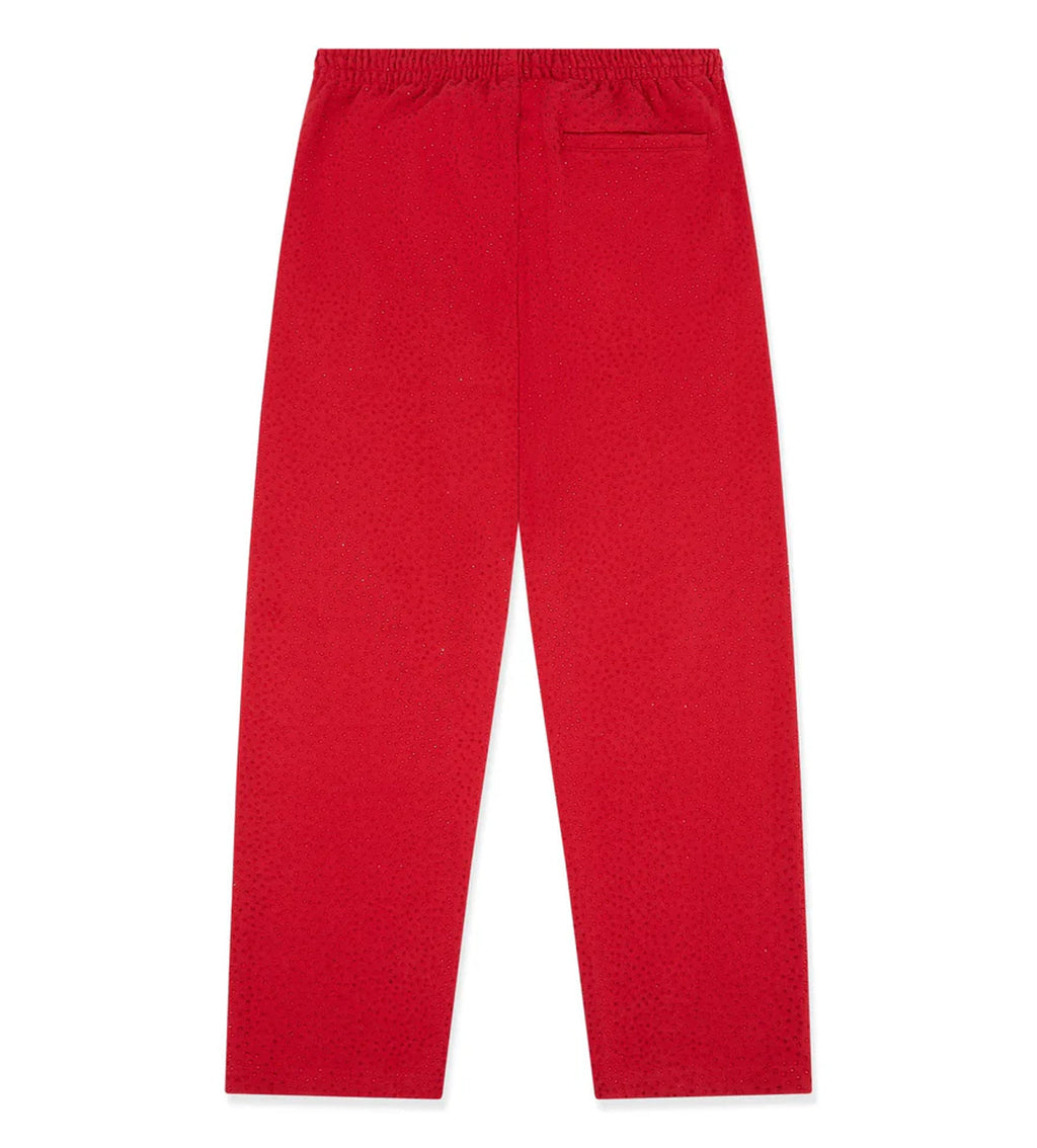 Sp5der VVS Webstone Sweatpants Red