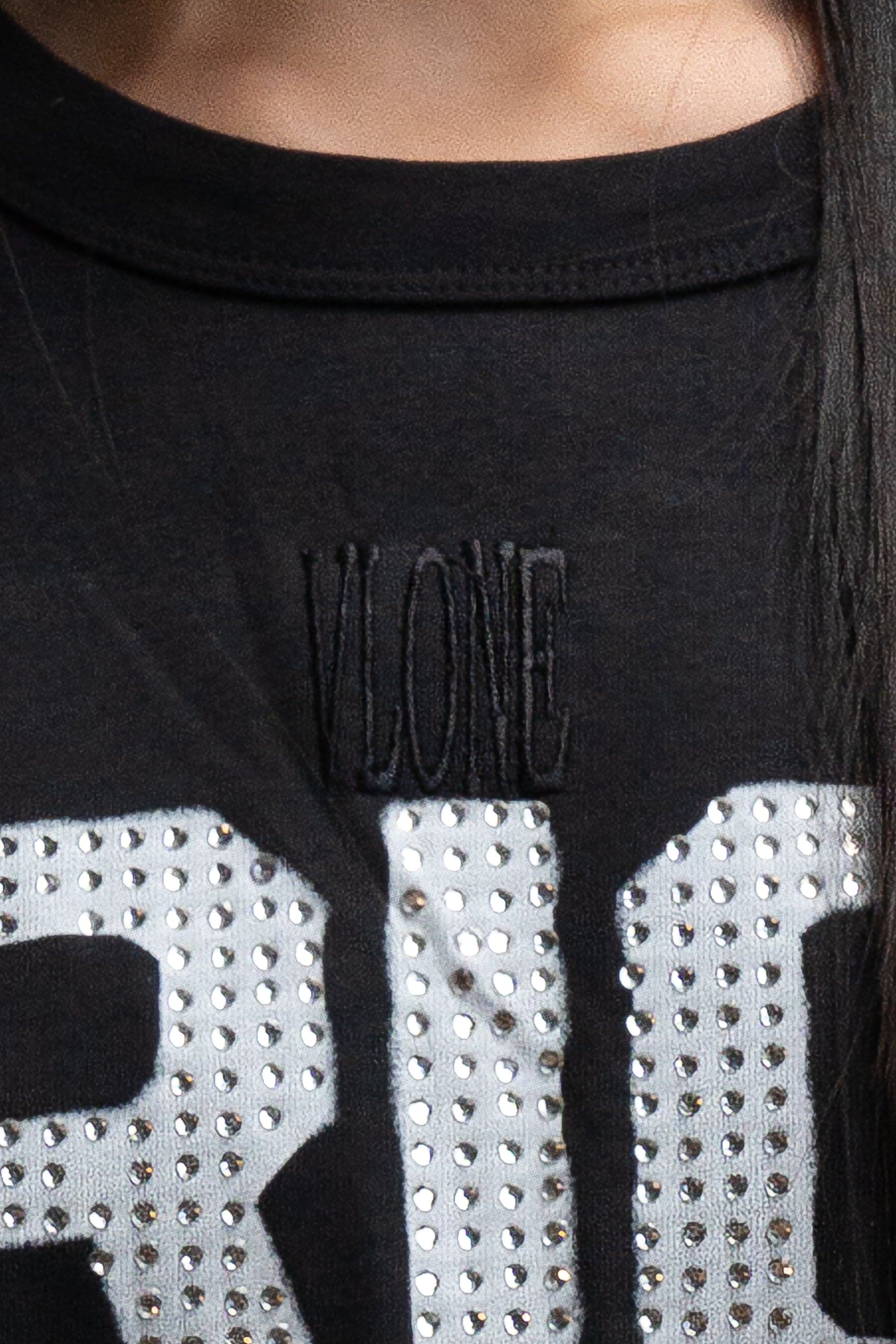 VLONE BBB Association S/S T-Shirt In Rhinestone