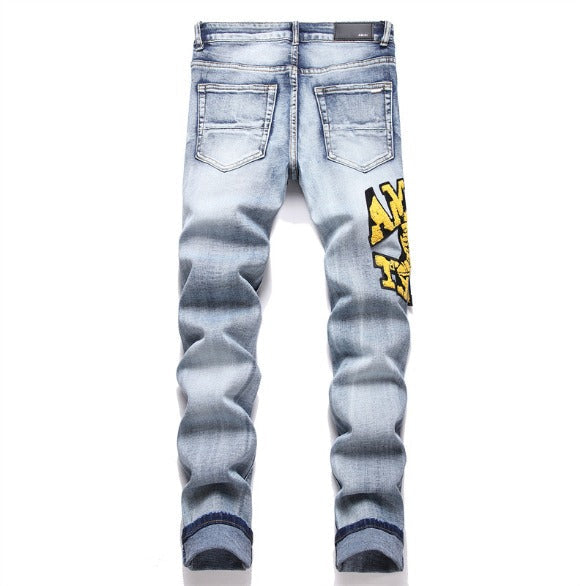 Amiri Jeans Ripped Stretch Jeans