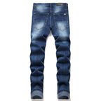 Amiri Jeans Embroidered Slim-Fit Stretch Jeans